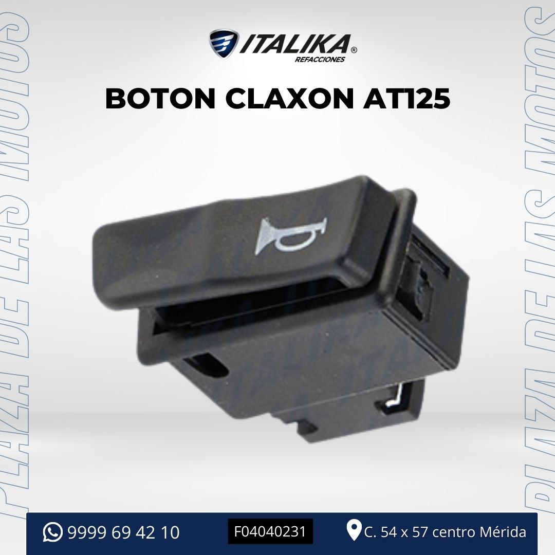 Claxon universal de moto Italika, Yamaha y Honda